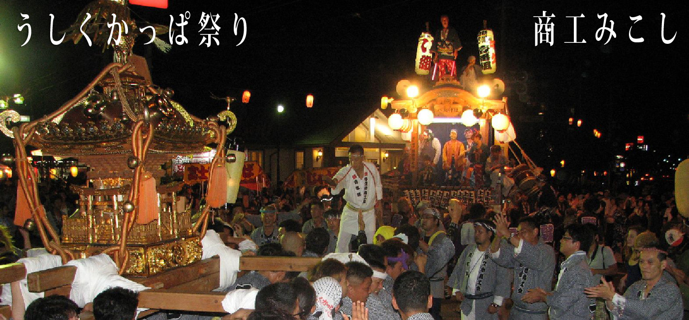 写真：かっぱ祭りおみこし